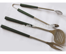 3 Piece Stainless Steel Barbecue Grilling Utensils