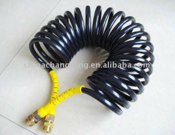 Spiral hose for trailer/ air coils hose/trailer air hose/spiral air hose