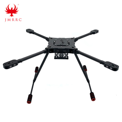 Kit bingkai 750mm Quadcopter dengan gentian karbon gear pendaratan