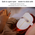Wajah Penuh LED Mask Perawatan Kulit Emas