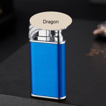 Dragon Custom Logo Double Flame Lighter - New Bestselling Classic Croc Torch Gas Lighter