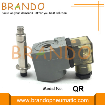 Grijze QR Goyen type solenoïde spoel K0305 DC24V