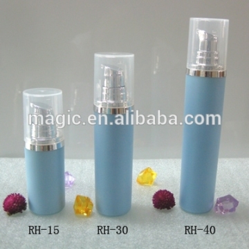Hot Selling 15ml plastic airless bottle pp airless cosmetic bottles airless plastic cosmetic bottles