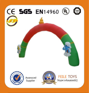 flqm-H1195 inflatable wedding arches, inflatable rainbow arch