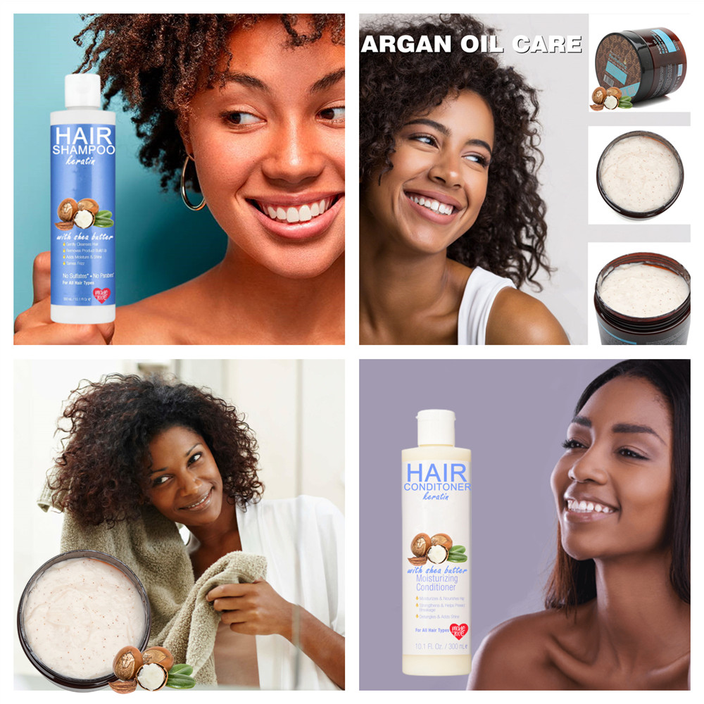 Argan Oil Shampoo Conditioner Masque