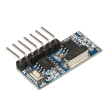 433 MHz Wireless RF Receiver Module - 4-Channel Decode Kit for Remote Control Encoding