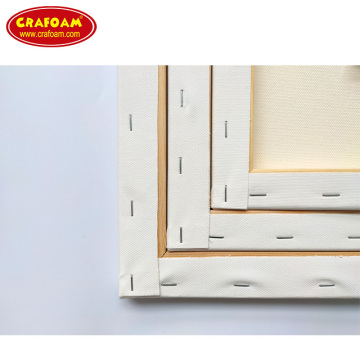 Wholesale Stretched Art Canvas: 30x40cm 280g Blank Canvas Frames with OEM