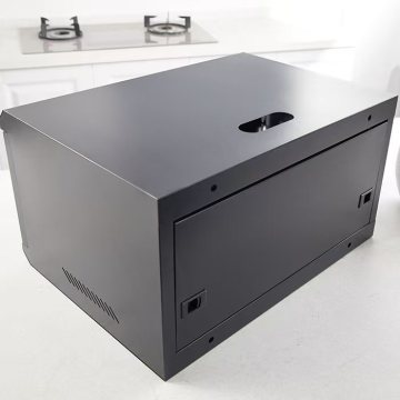 Server Rack and CCTV Network Cabinet Assembly