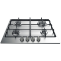 Indesit Hob Stainless Steel 4 Pembakar