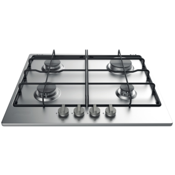 Indesit Hob Stainless Steel 4 Burner