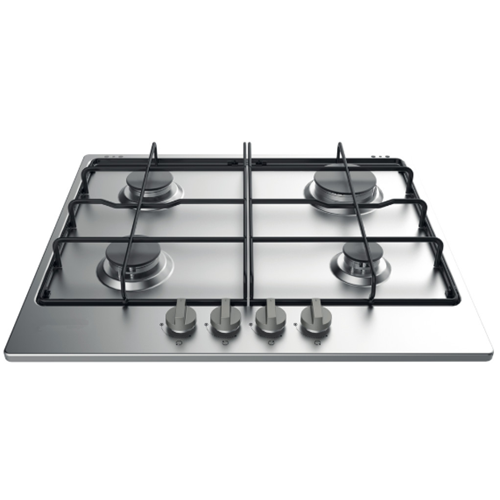 Indesit Hob Stainless Steel 4 Pembakar