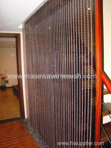 Decorative Metal Bead Curtain 