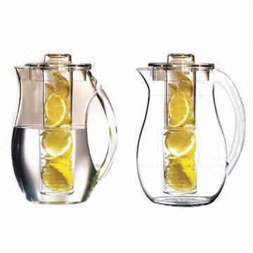 Prodyne Fruit Infusion 93-Ounce Natural Fruit Flavor Pitcher, Easy to Carry for Drinking