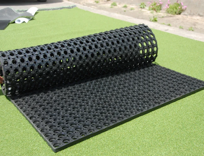 Drainage Rubber Mat Anti Slip Rubber Mat Acid Resistant Rubber Mat