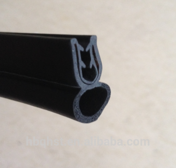 Customized car door window rubber seal strip/car glass window strip