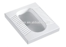 squatting pan toilet