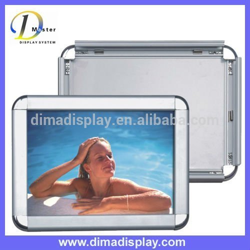 DM photo frames,A4 Aluminum Sliver beautiful photo frames,carbon frame