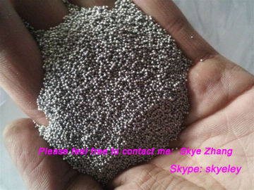 Zinc blasting shot, zinc grain abrasive