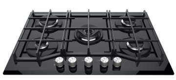 5 Burner Hob Ariston Tempered Glass