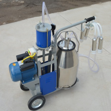 Piston engine milking machine for sheep/goat