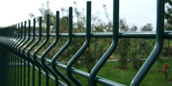 3D Curvy Welded Mesh Fence