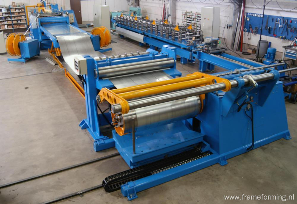 roll forming machine slitting line