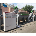 PET bottle crushing washing recycling machine line