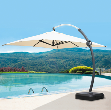 Hot Selling 3.5m2 Cantilevered Courtyard Sunshade Umbrella