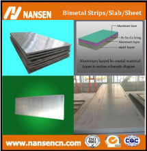 bimetal steel Alloy metal plate strip & flat metal strips