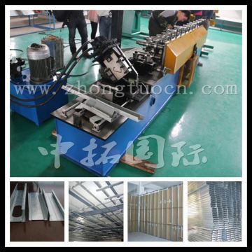 dry wall stud roll forming machine, zinc stud & track machine