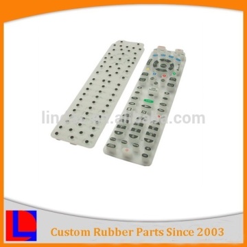 Custom- made conductive rubber buttons