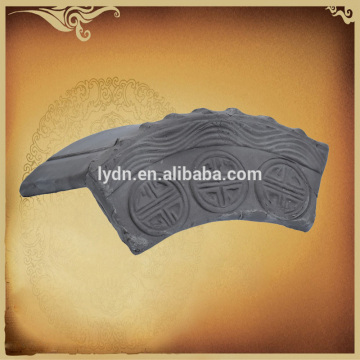 Ancient architecture clay curved roof tile