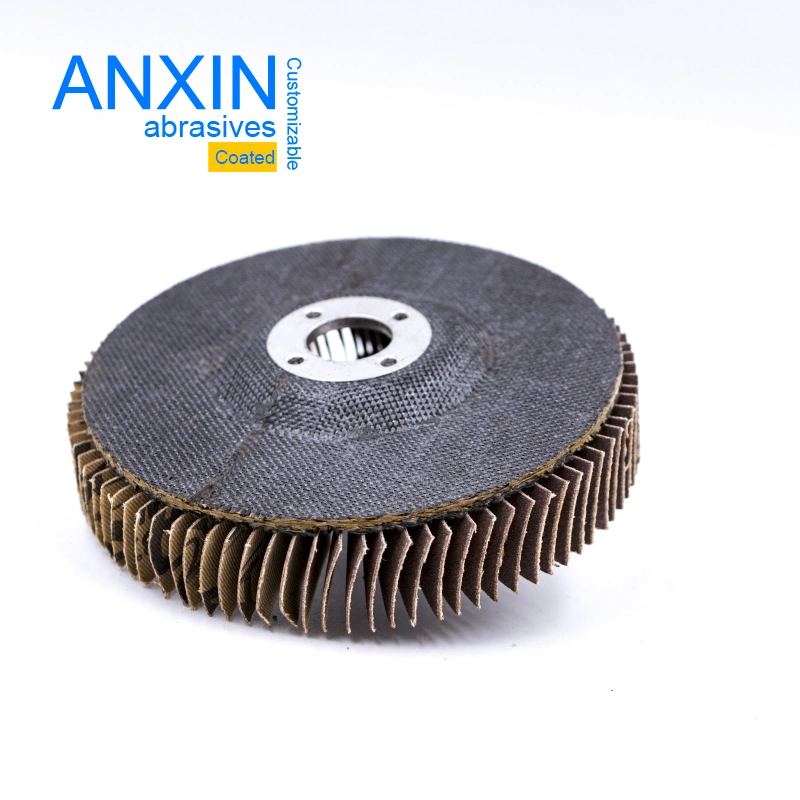 Vertical Flap Disc with Calcined Aluminum Oxide