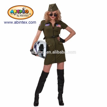Aviator girl costume (12-178) as Halloween costume for lady with ARTPRO brand