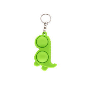 Custom Silicone Fidget Leksaker Keychain