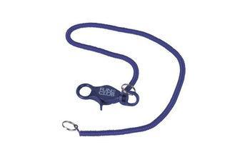 650mm spiral cord PP and PVC key ring holder, Promotional K