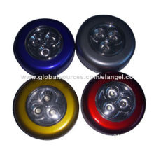 LED Lamp, Stick N Click, Self-adhesive Back