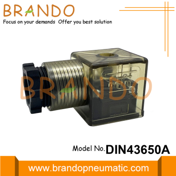 DIN 43650 Type A Solenoid Valve Coil Connector