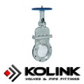 Kniv Gate Valve bultad Bonnet