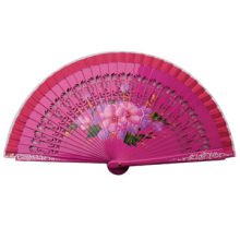 Spanish fans with delicate hand-painting