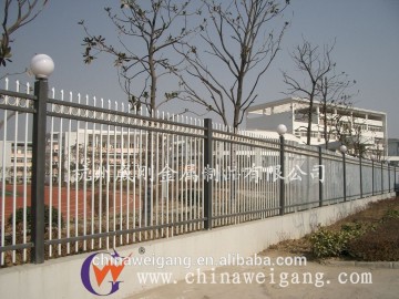 PVC coated ornamental wrought iron fence antique wrought iron fence