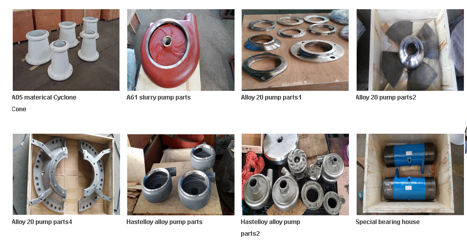 OEM slurry pump parts