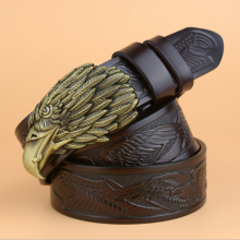 YZDW-0052,hangzhou men imported leather high-grade gift personality belt