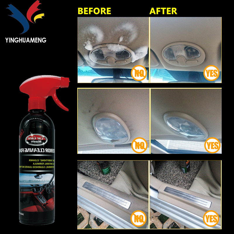 Car Care Magic Ultimate Interior Foaming Cleaning Carpet/Fabric Vinyl χρησιμοποιώντας φυσικό τύπο