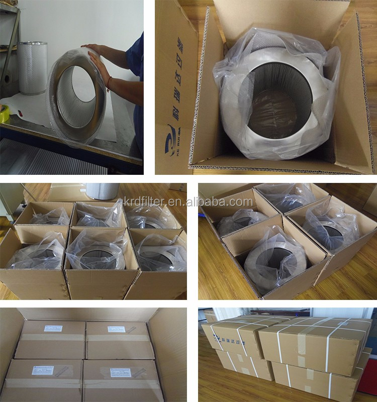 High quality air filter, Replacement Cylindrical/Conical Gas Turbine Intake Air Filter Cartridge