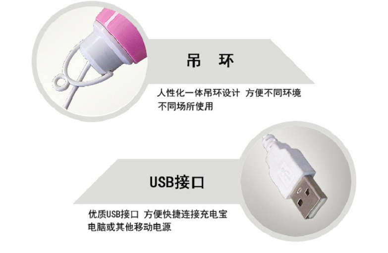 USB bulb lamp led low voltage 5v bulb color portable mobile outdoor energy saving lamp 3w5w7w9w12w charging usb bulb