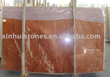 Rojo Alicante marble slabs