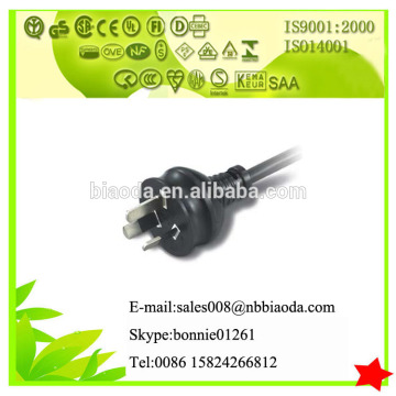 SAA approval 10A 250V Australian Plug