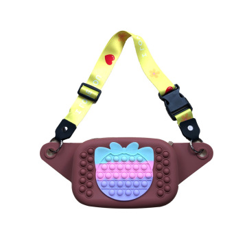 실리콘 푸시 버블 Fidget Sensory Purse.