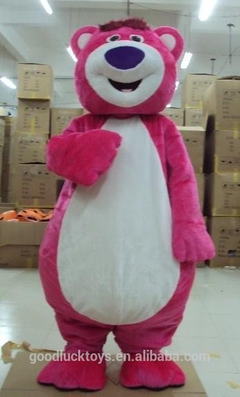 fursuit Adult cartoon character mascot costumes lotso bear for celebrations